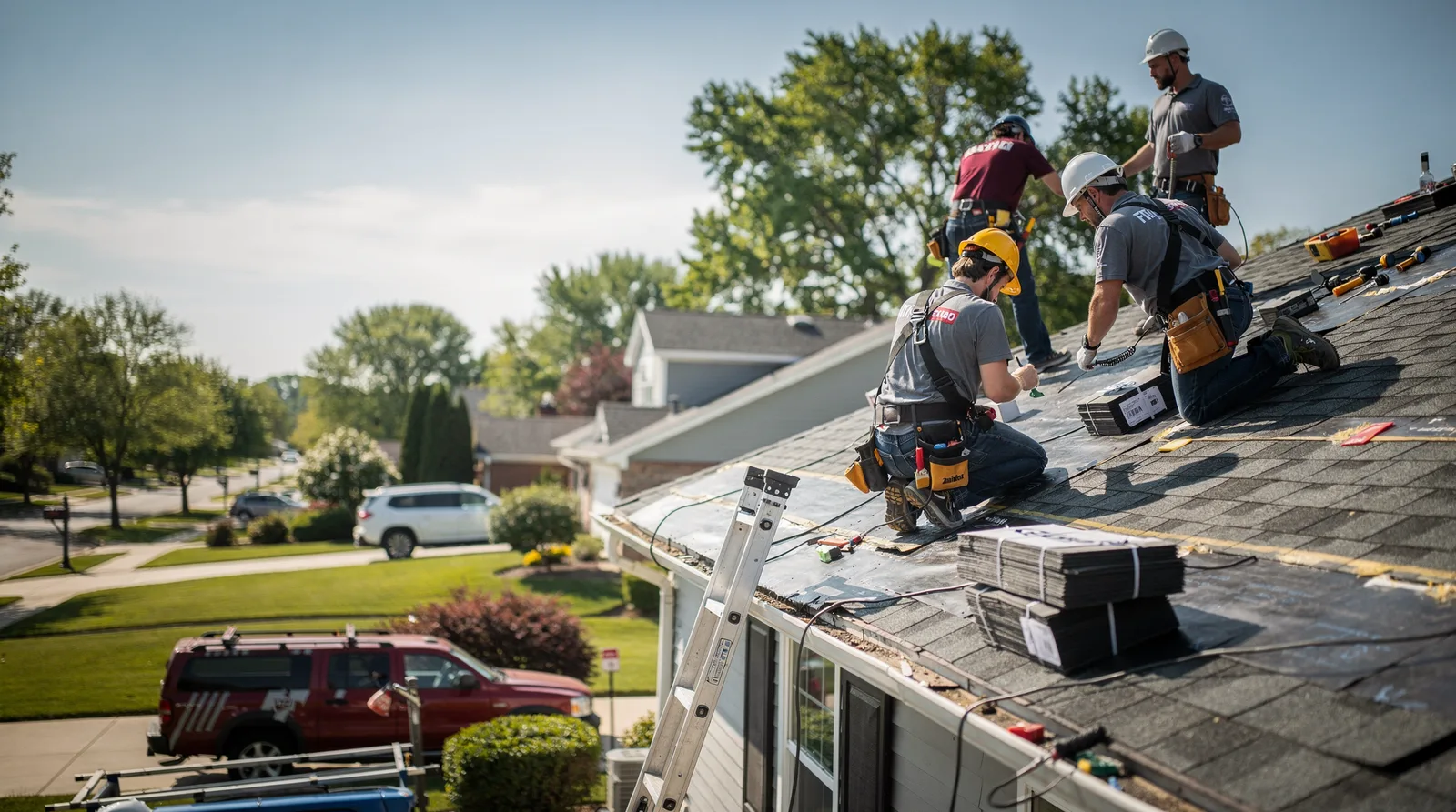 Roof Repair in Dennison, IL around you